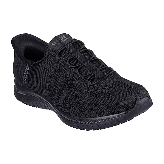 Skechers Hands Free Slip-Ins Virtue Valsea Womens Round Closed Toe Work Shoes