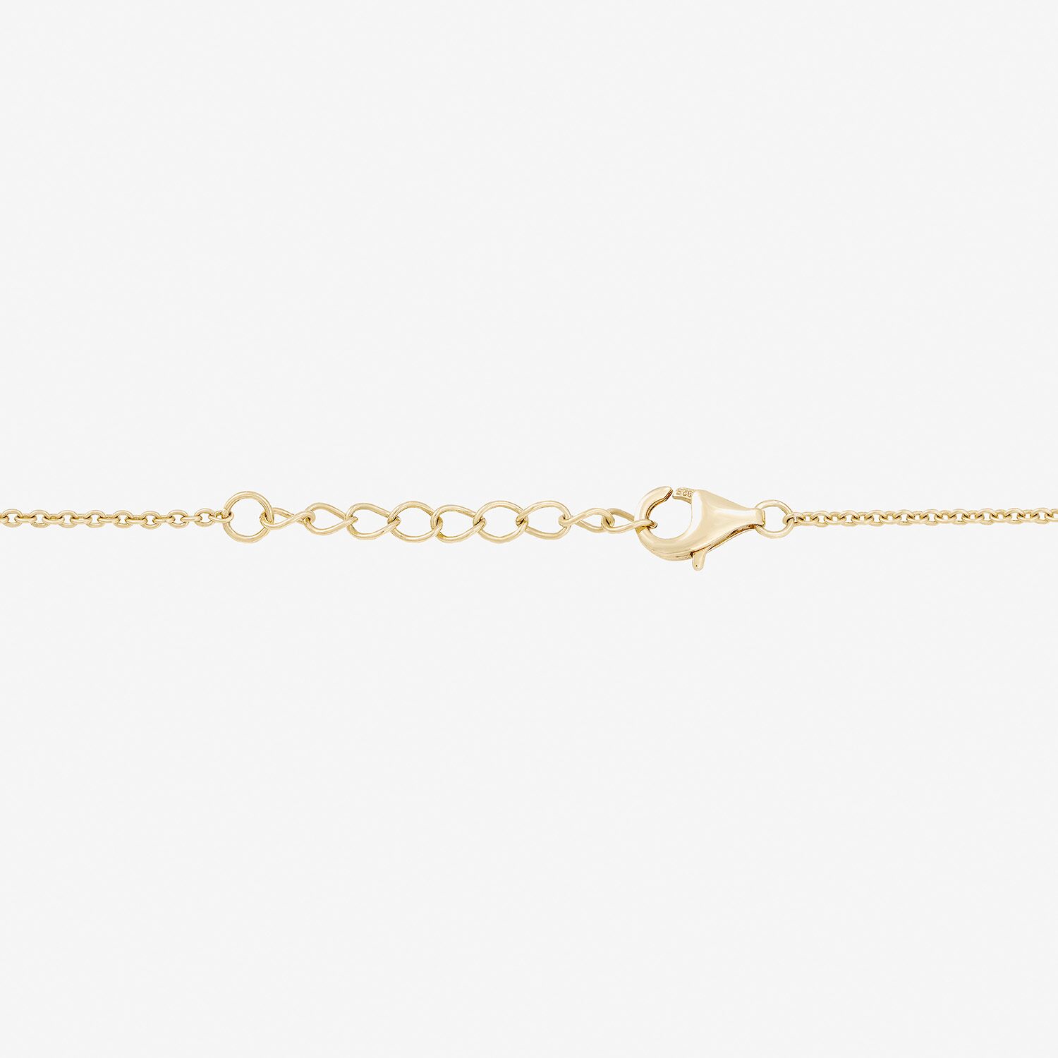Diamonart Marilyn Monroe Womens 14K Gold Over Silver 6 3/4 Inch Cable Round Chain Bracelet