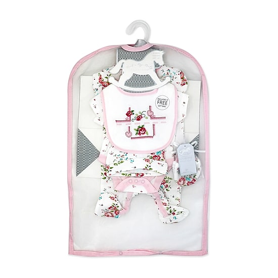 3 Stories Trading Company 0-3 Month Baby Girls 28-pc. Baby Gift Set