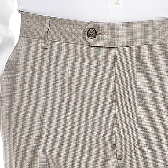 Stafford Signature Mens Big and Tall Stretch Fabric Classic Fit Flat Front Suit Pant
