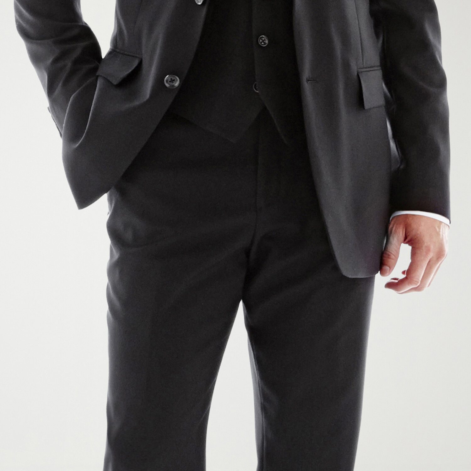 Stafford Executive 100% Wool Classic Fit Suit Jacket