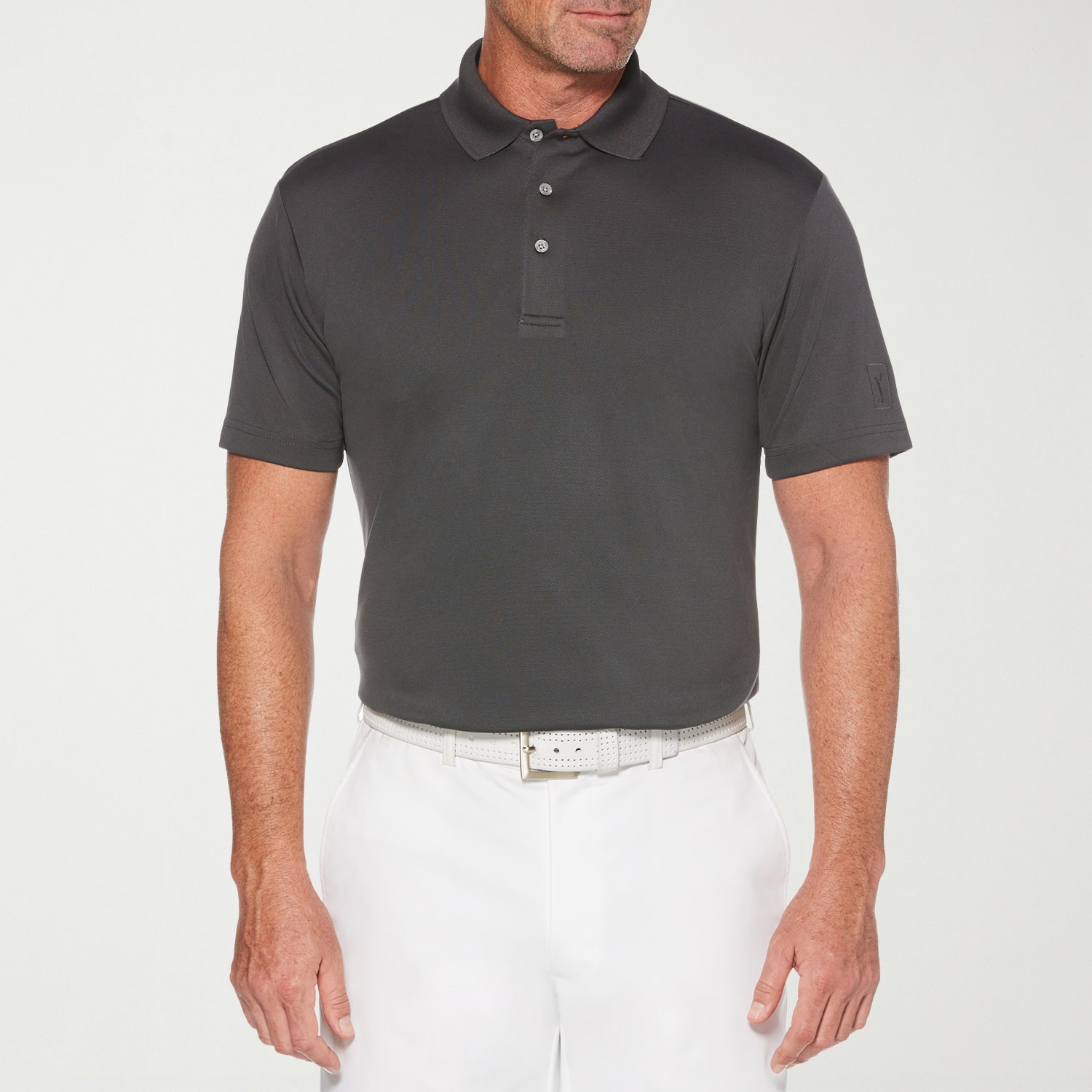 PGA TOUR Airflux Mens Short Sleeve Polo Shirt