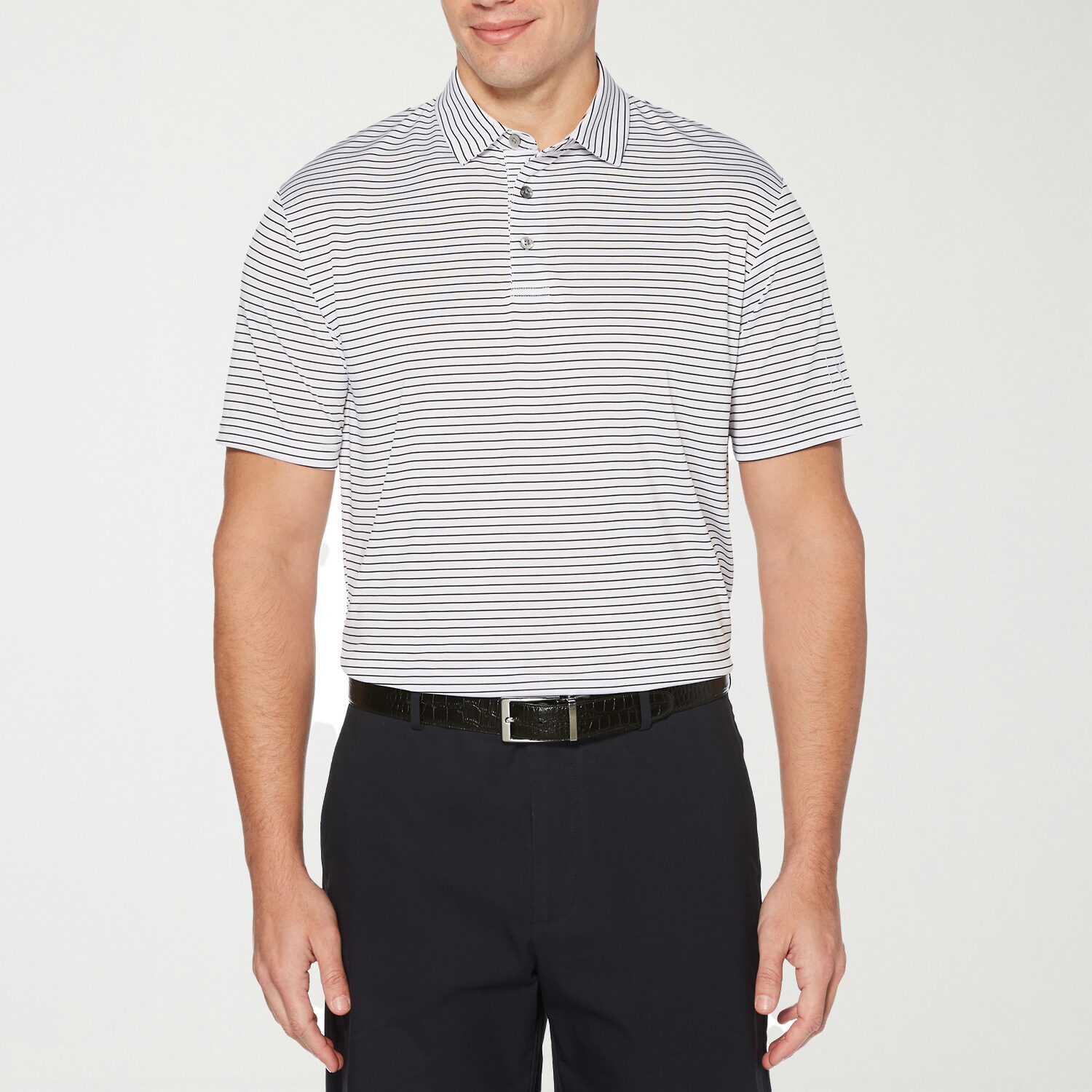 PGA TOUR Mens Short Sleeve Polo Shirt