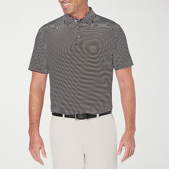 PGA TOUR Mens Short Sleeve Polo Shirt