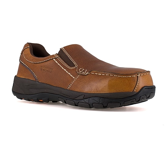 Rockport Works Rk6748 Mens Round Composite Toe Work Shoes