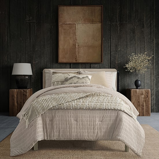 Indigo Road by Egypt Sherrod Noriah Ruched Stripe 3-pc. Lightweight Comforter Set