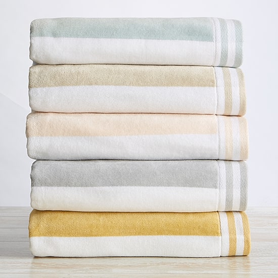 Linery Cabana Stripe Quick Dry Beach Towel