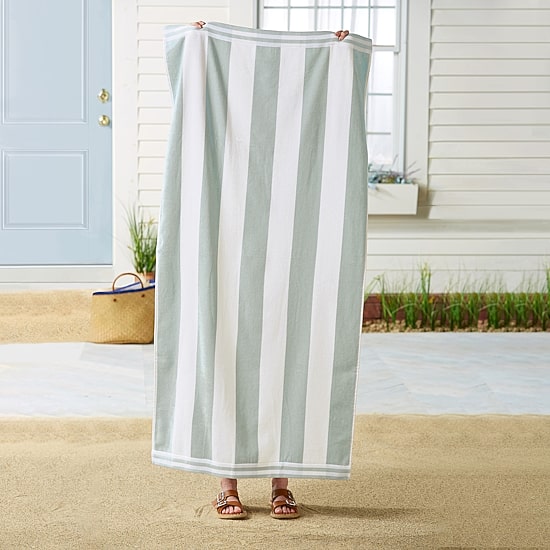 Linery Cabana Stripe Quick Dry Beach Towel