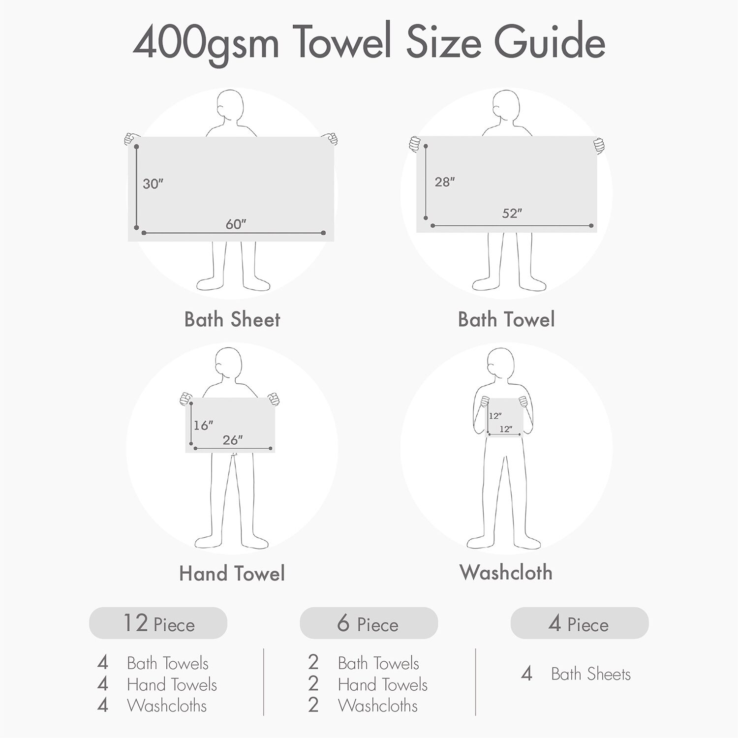 510 Design 100% Cotton 12-pc. Quick Dry Bath Towel Set