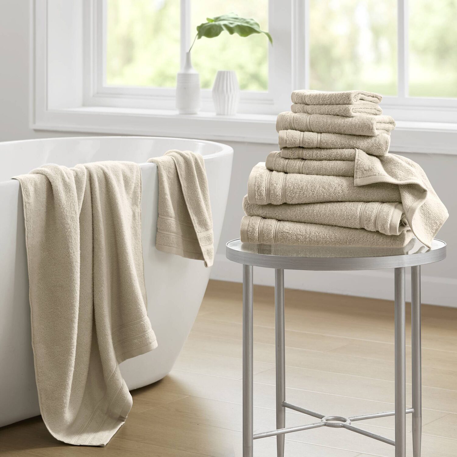 510 Design 100% Cotton 12-pc. Quick Dry Bath Towel Set