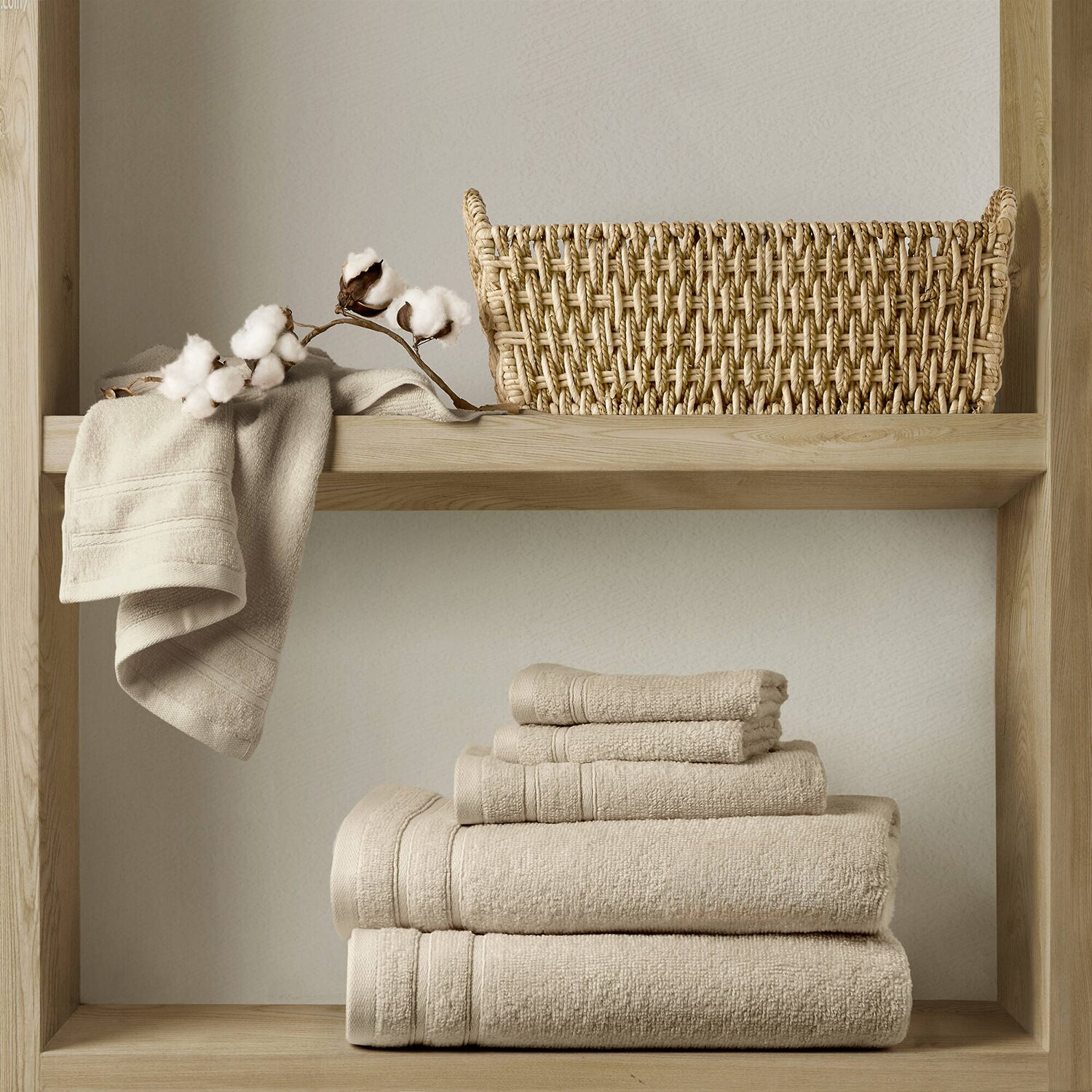 510 Design 100% Cotton 12-pc. Quick Dry Bath Towel Set
