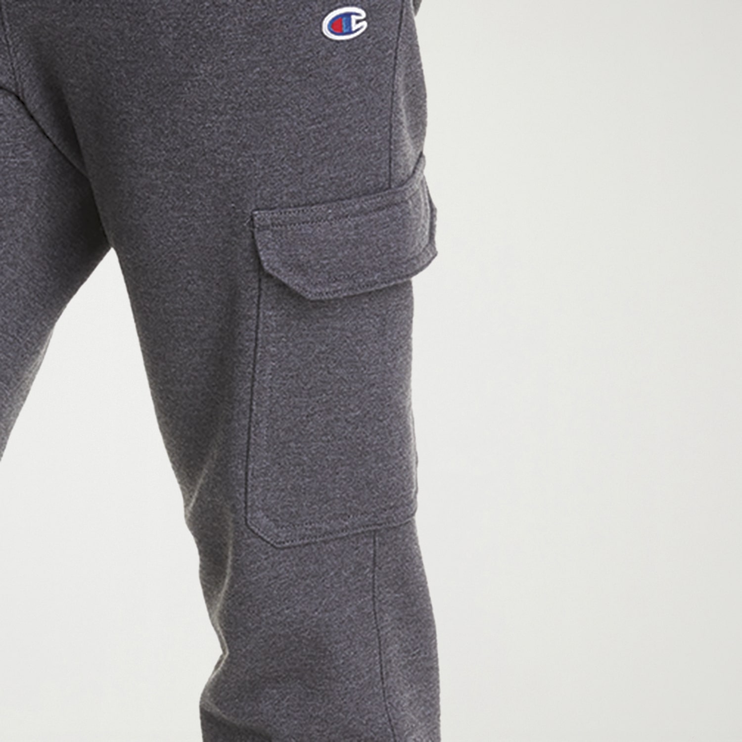 Champion Powerblend Fleece Mens Tapered Regular Fit Fleece Active Jogger Pant