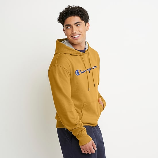 Champion Powerblend Fleece Mens Crew Neck Long Sleeve Sweatshirt