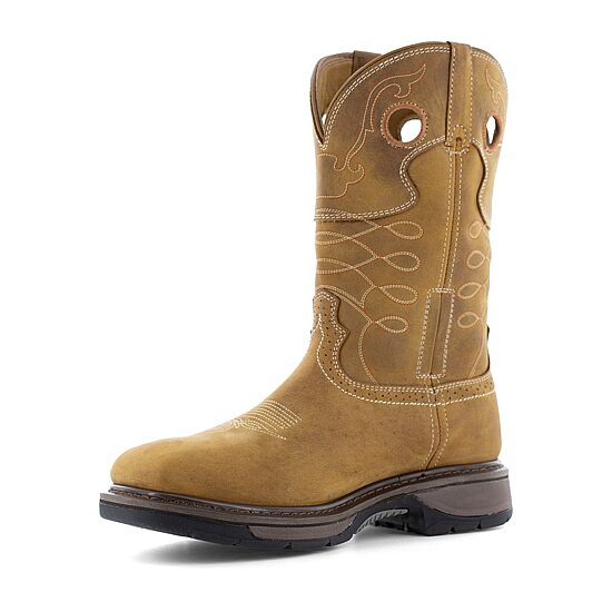 Frye Supply Fr40103 Mens Round Steel Toe Work Shoes