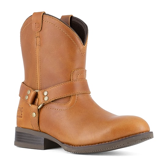 Frye Supply Fr40602f Womens Round Steel Toe Work Shoes