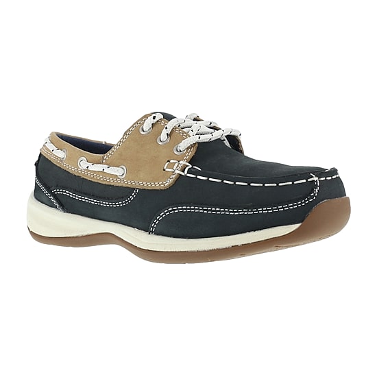 Rockport Works Rk670 Womens Round Closed Toe Work Shoes