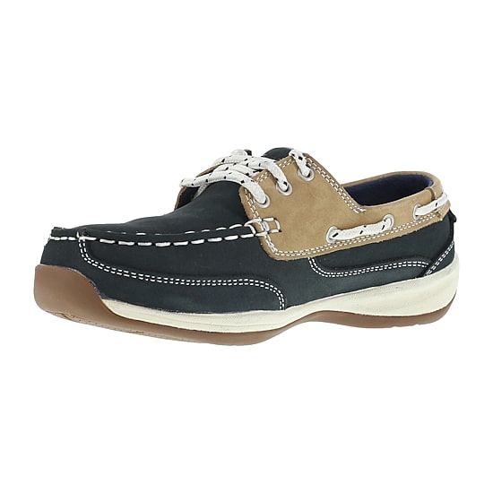 Rockport Works Rk670 Womens Round Closed Toe Work Shoes