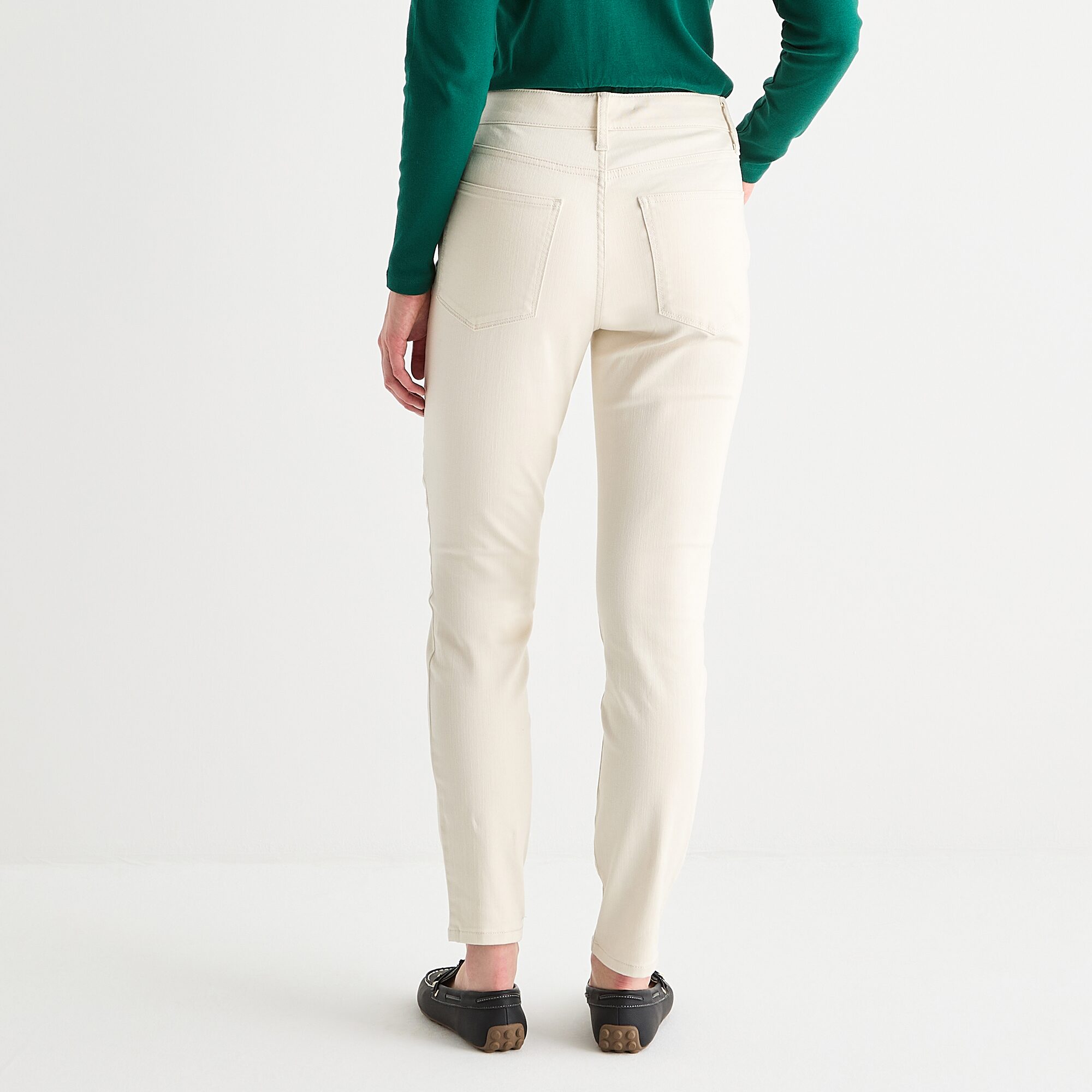 St. John's Bay Womens Mid Rise Skinny Fit Jean