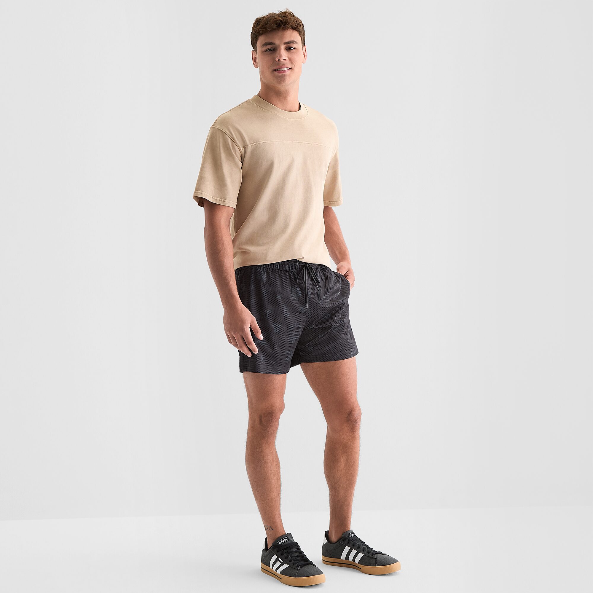 Arizona Mens 6 1/2" Printed Mesh Short