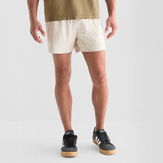 Arizona Mens 6 1/2" Printed Mesh Short