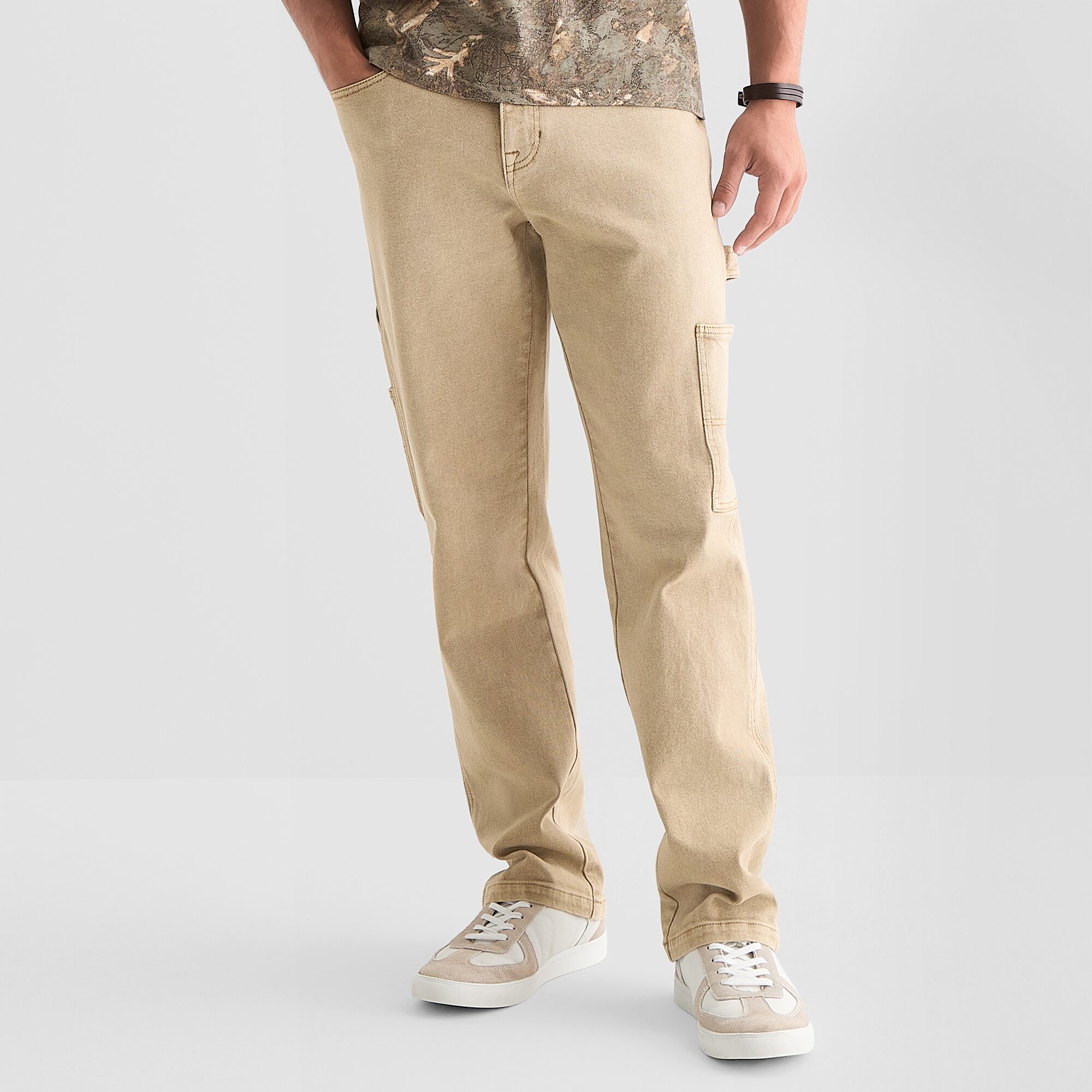 Arizona Cargo Mens Loose Fit Jean