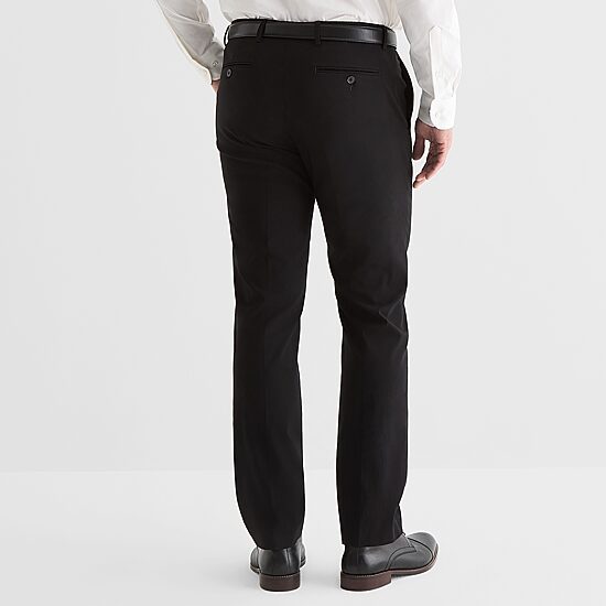 Collection By Michael Strahan Mens Modern Fit Dress Flat Front Pant