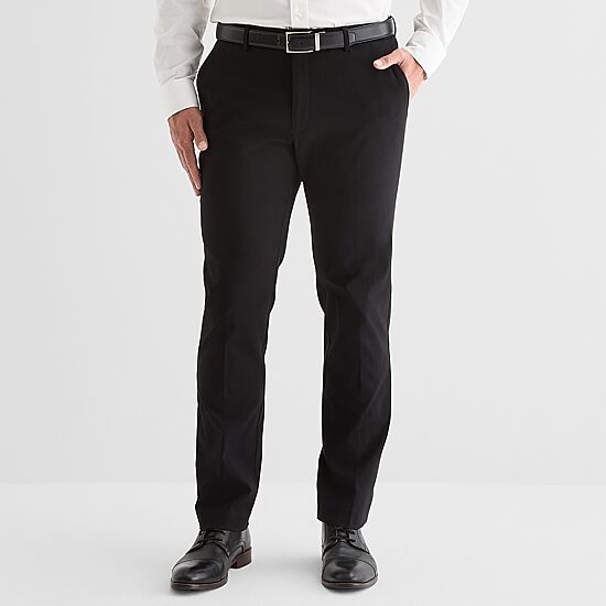 Collection By Michael Strahan Mens Modern Fit Dress Flat Front Pant