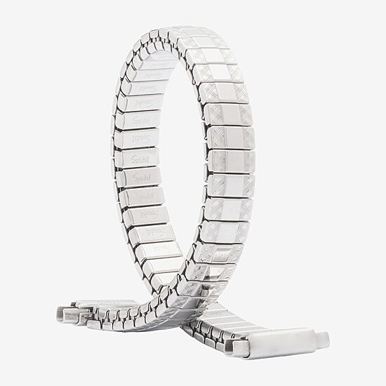 Speidel Unisex Adult Silver Tone Stainless Steel Watch Band 74102
