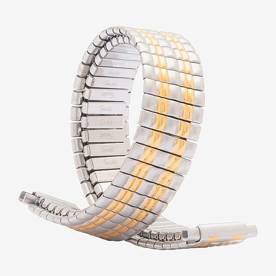 Speidel Unisex Adult Two Tone Stainless Steel Watch Band 225515