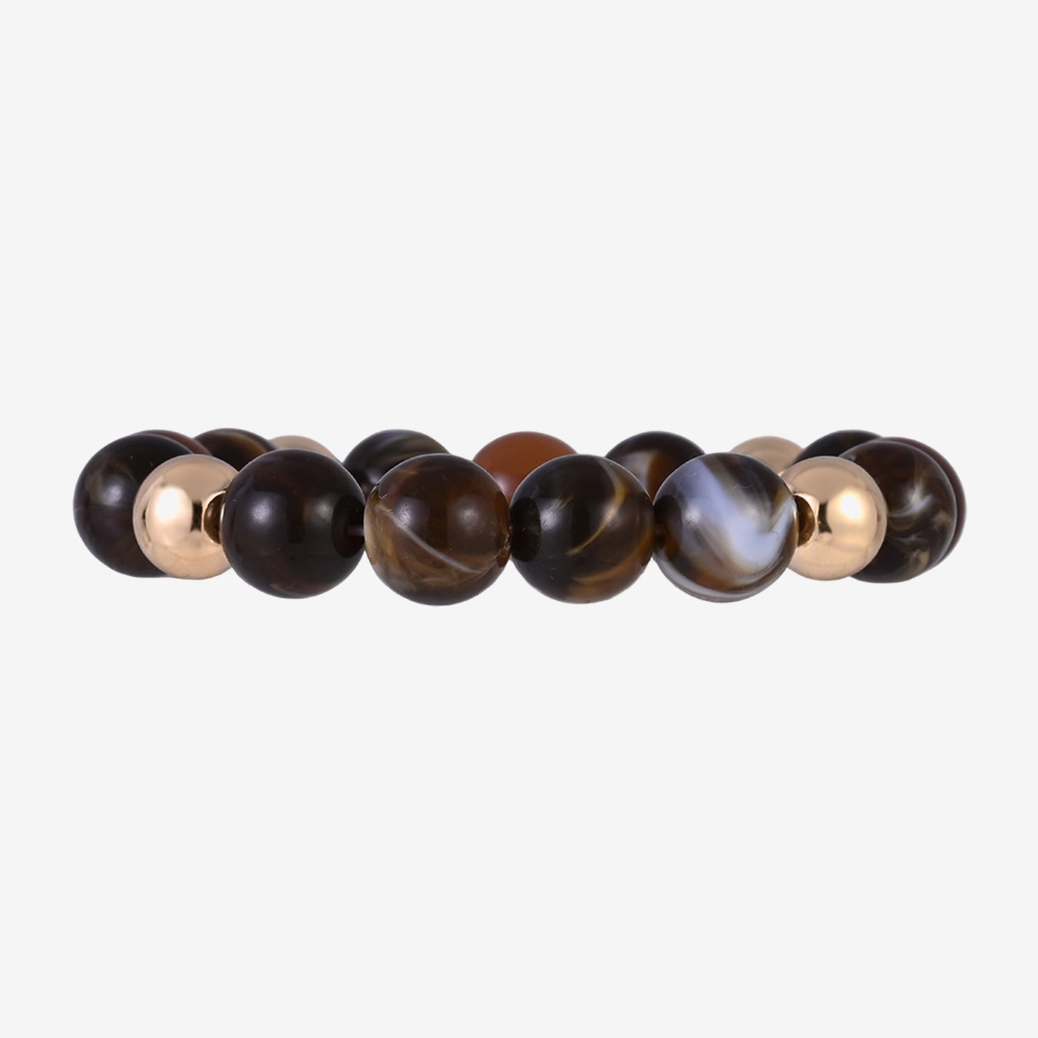 Mixit Womens Circle Beaded Bracelet