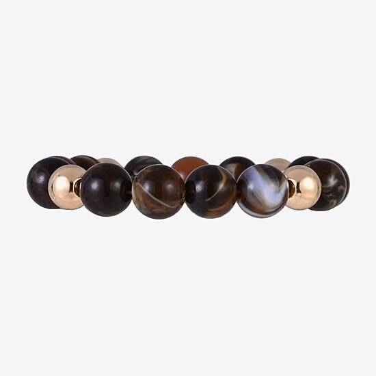 Mixit Womens Circle Beaded Bracelet