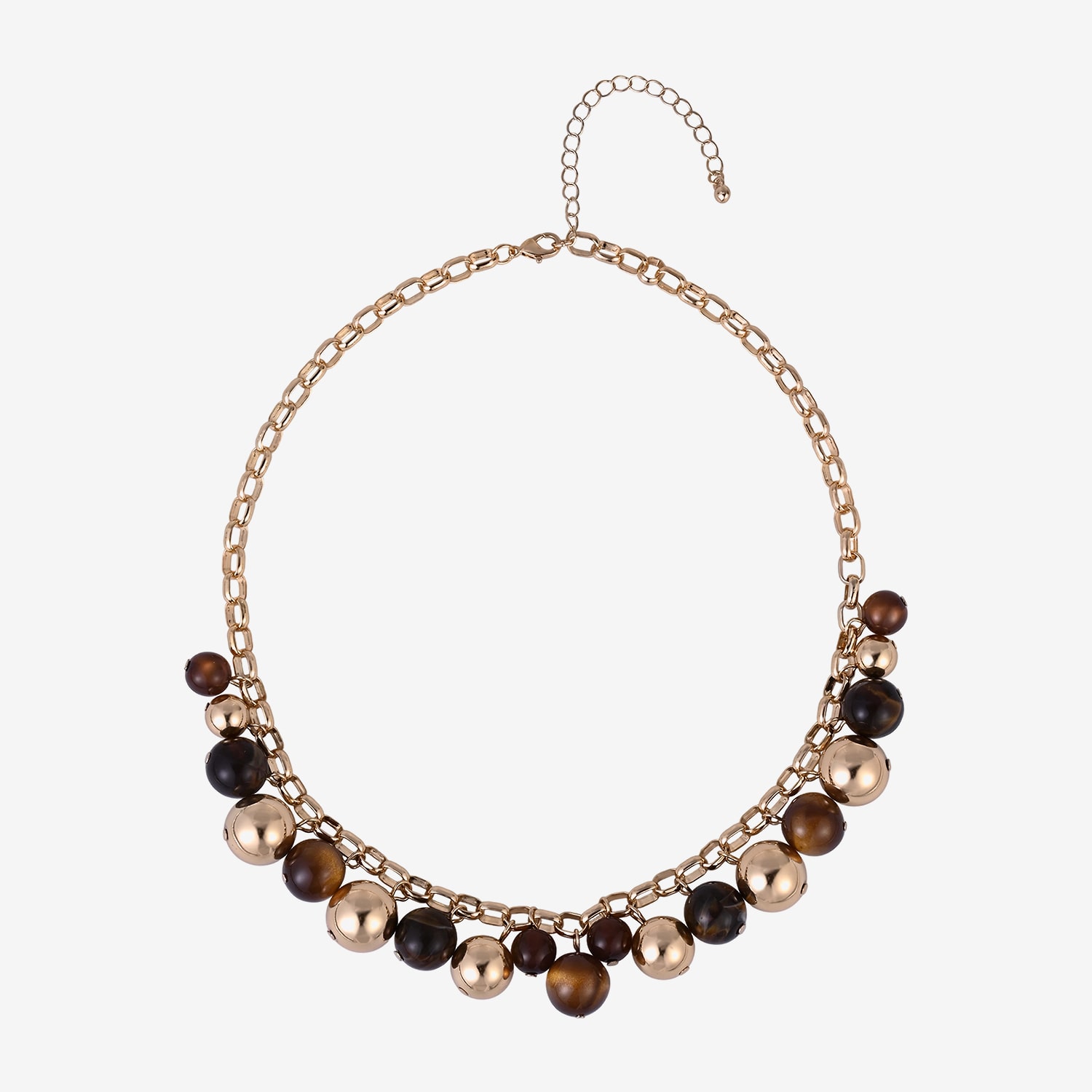 Mixit Womens 18 Inch Beaded Necklace