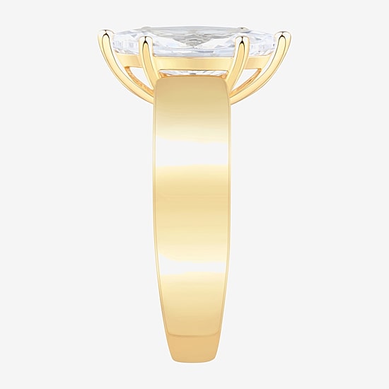 Bridal Addiction Womens 2 CT. T.W. Lab Grown White Diamond 14K Gold Marquise Solitaire Engagement Ring