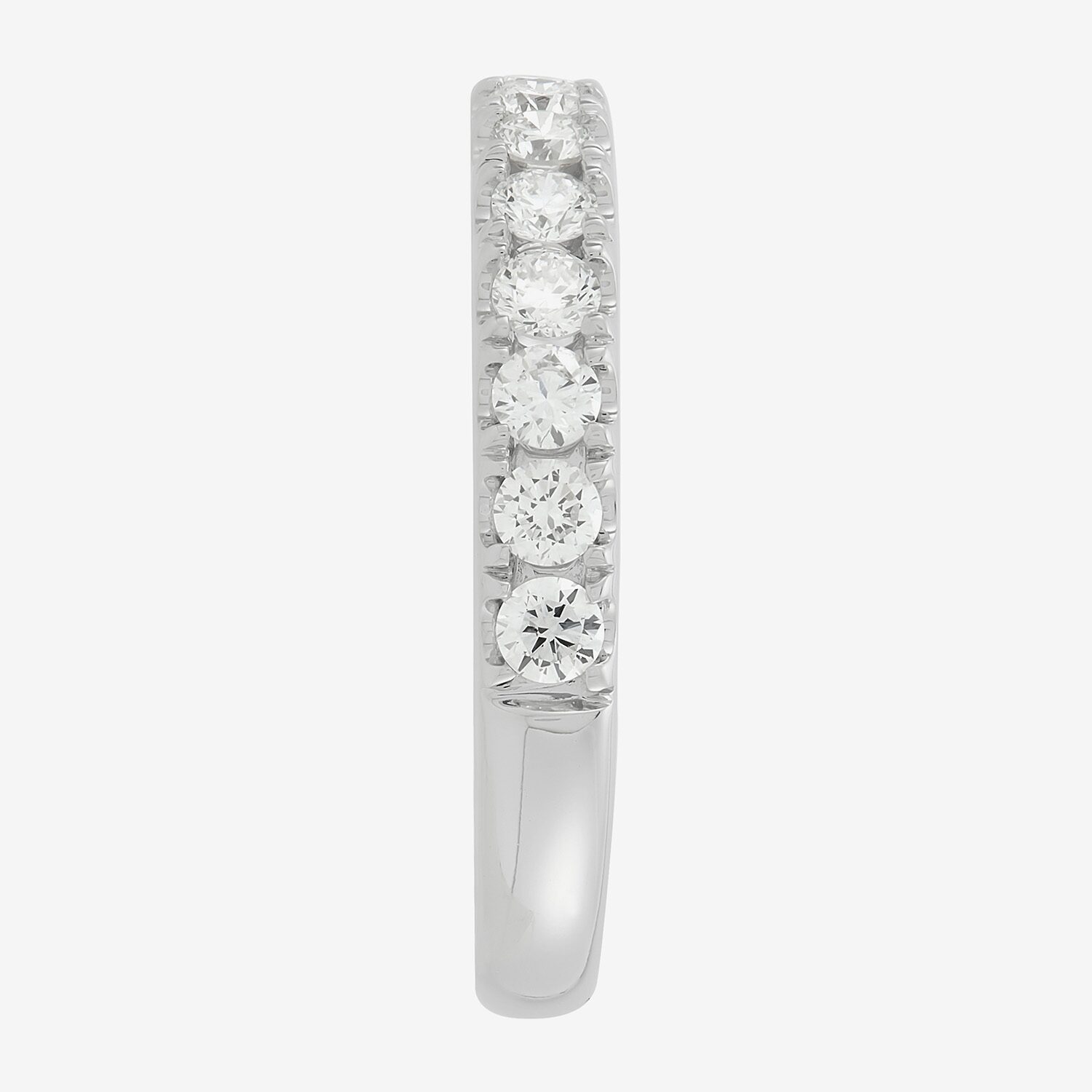 Womens 3/4 CT. T.W. Lab Grown White Diamond 14K Gold Band