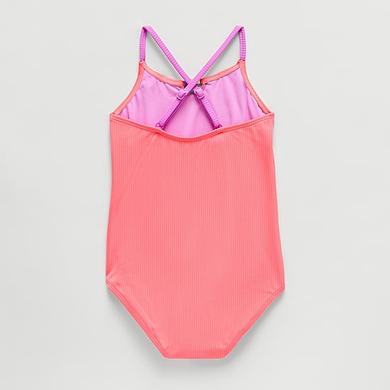 Thereabouts Little & Big Kid Girls Sleeveless One Piece Swimsuit
