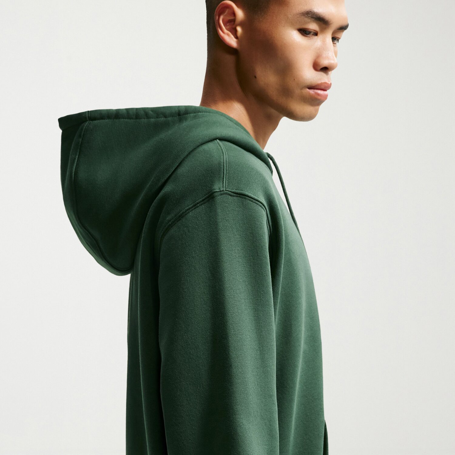 Nike Club Mens Long Sleeve Fleece Zipper Active Hoodie