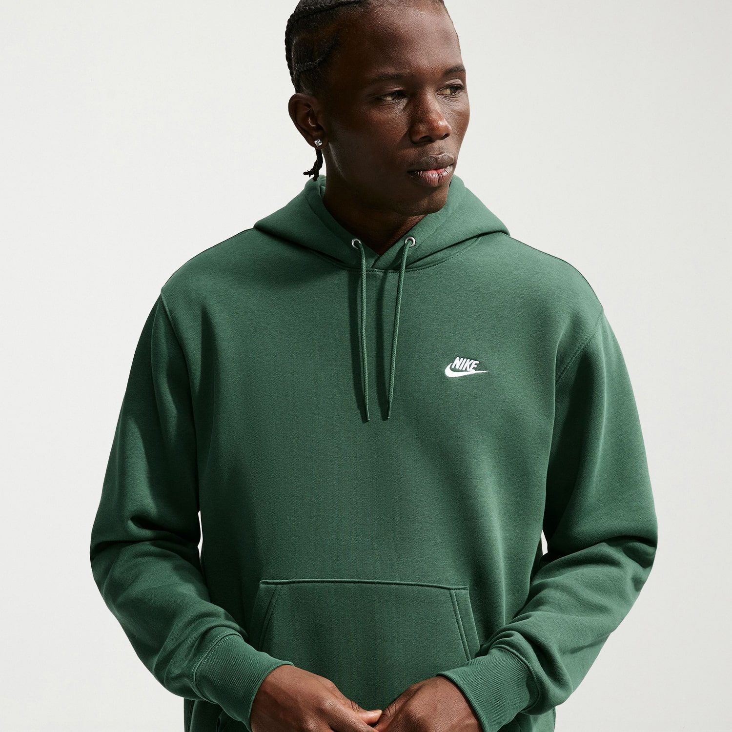 Nike Fleece Mens Long Sleeve Active Hoodie