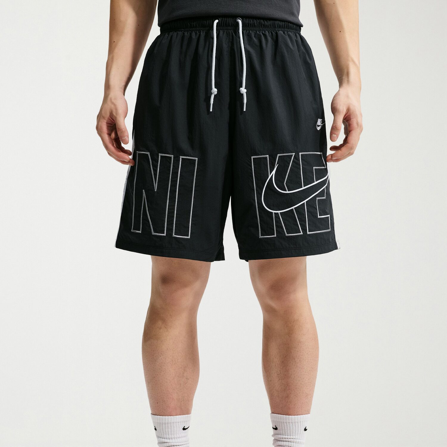 Nike Mens Mid Rise 6" Basketball Short