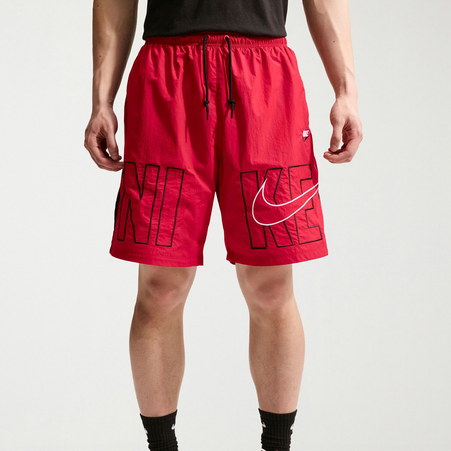 Nike Mens Mid Rise 6" Basketball Short