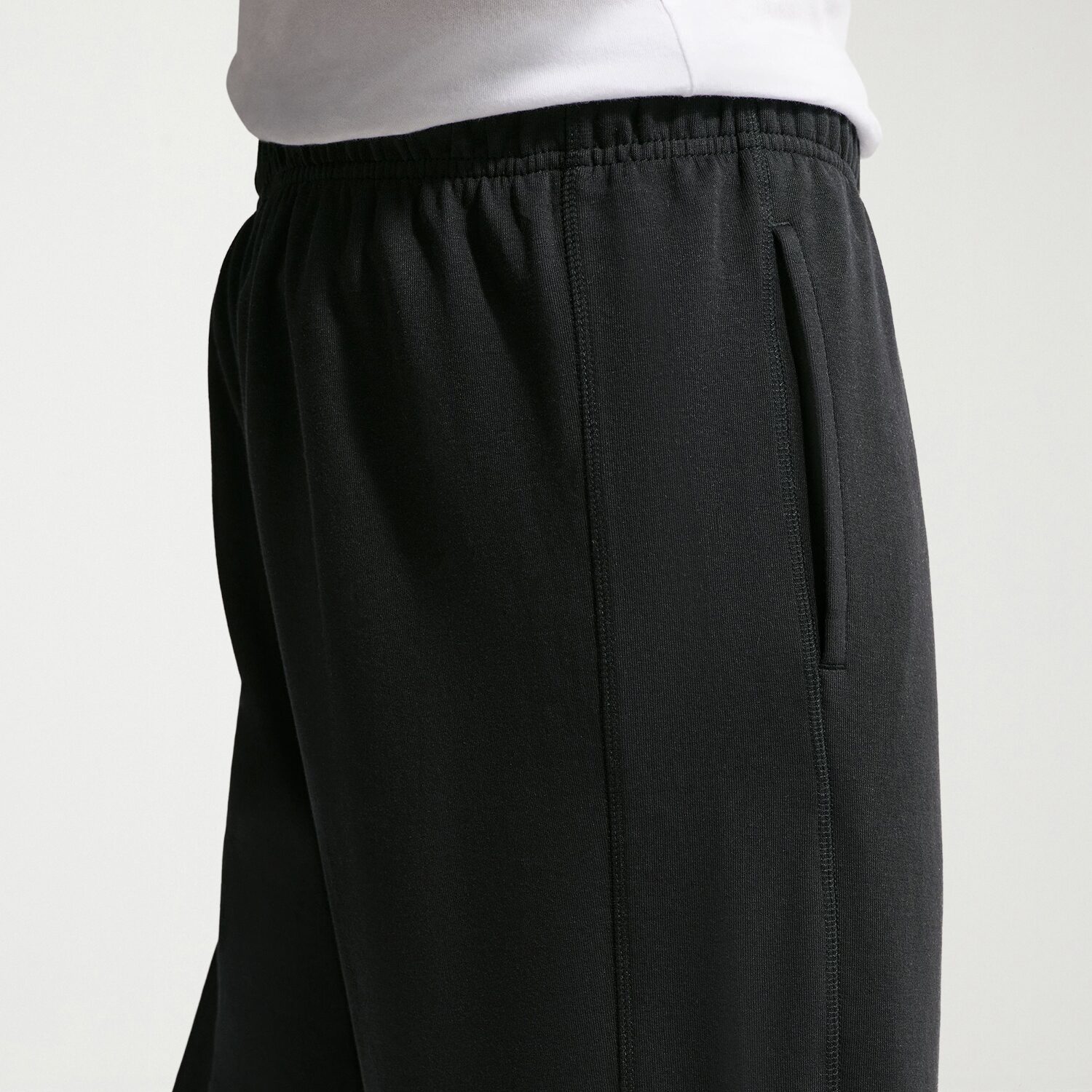 Nike Mens Cuffed Mid Rise Regular Fit Knit Jogger Pant