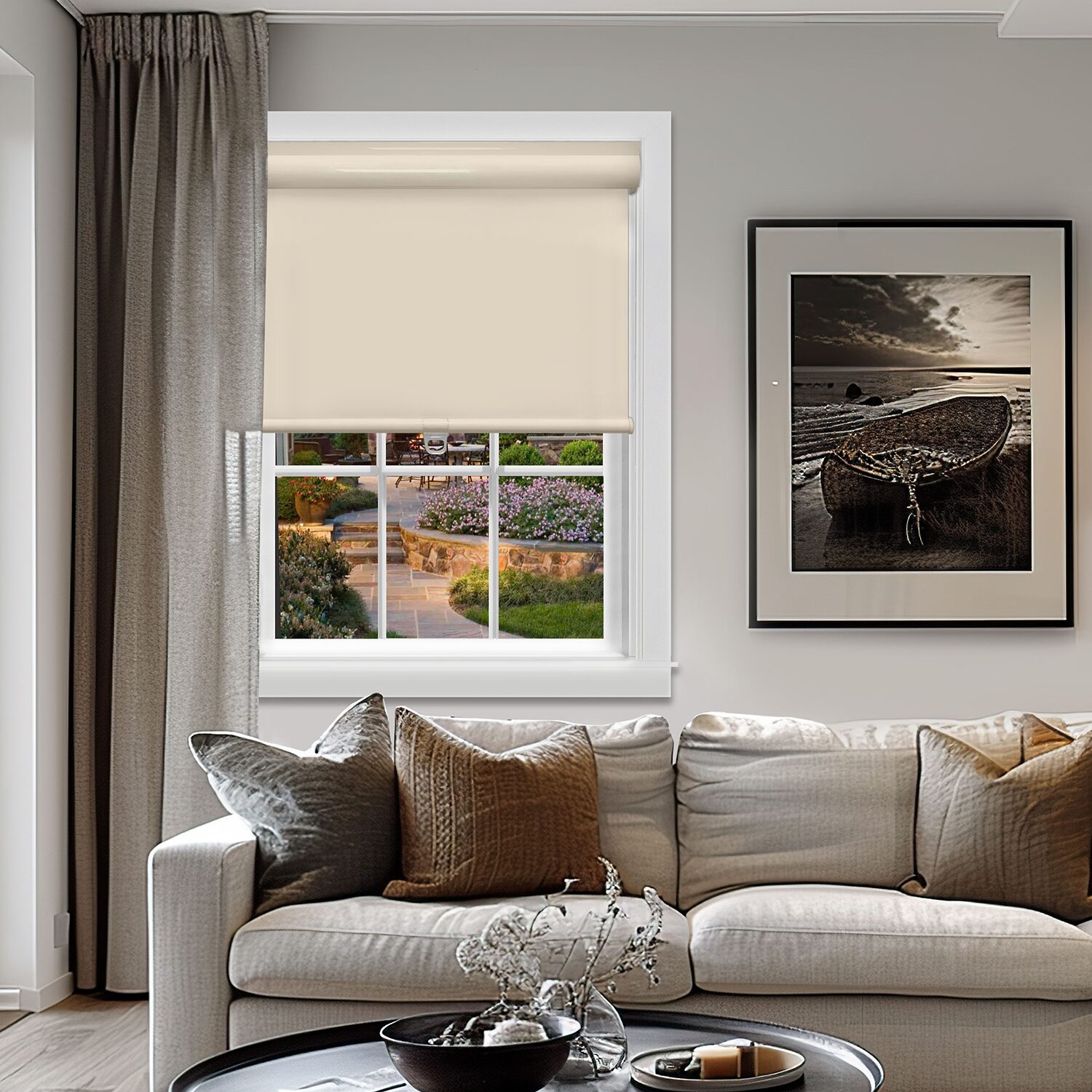 Achim Cordless 100% Blackout Roller Shade