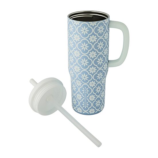 Hydragear 3D Daisy 30oz. Handled Tumbler