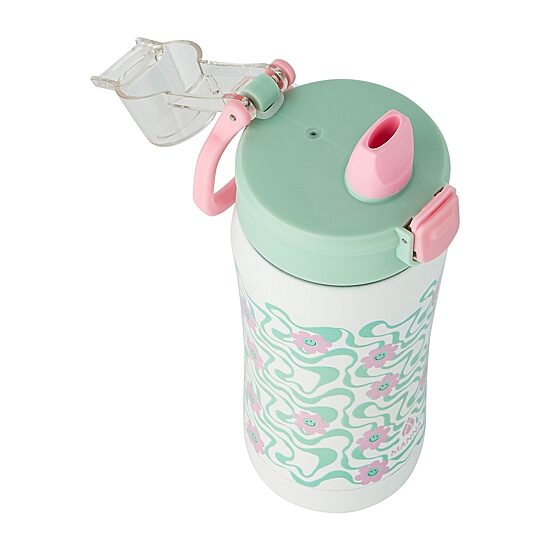 Hydragear 3D Floral 16oz. Push Water Bottle