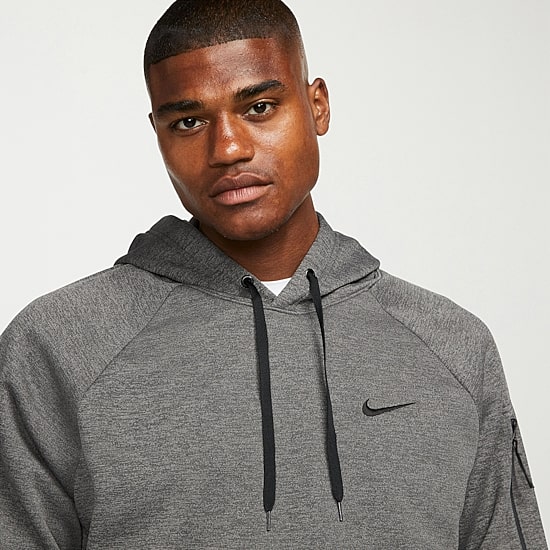 Nike Therma-Fit Sweatshirt Mens Long Sleeve Active Hoodie