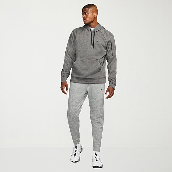Nike Therma-Fit Sweatshirt Mens Long Sleeve Active Hoodie
