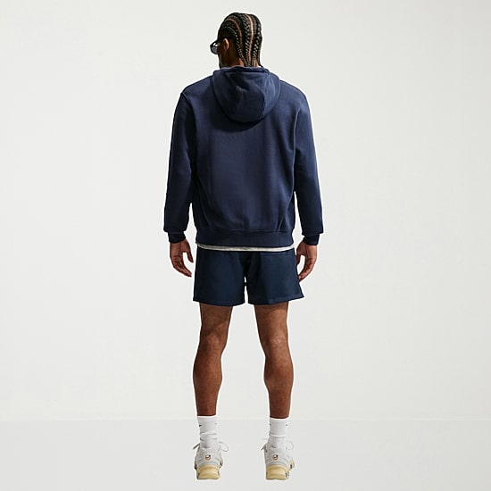 Nike Club Mens Long Sleeve Fleece Zipper Active Hoodie