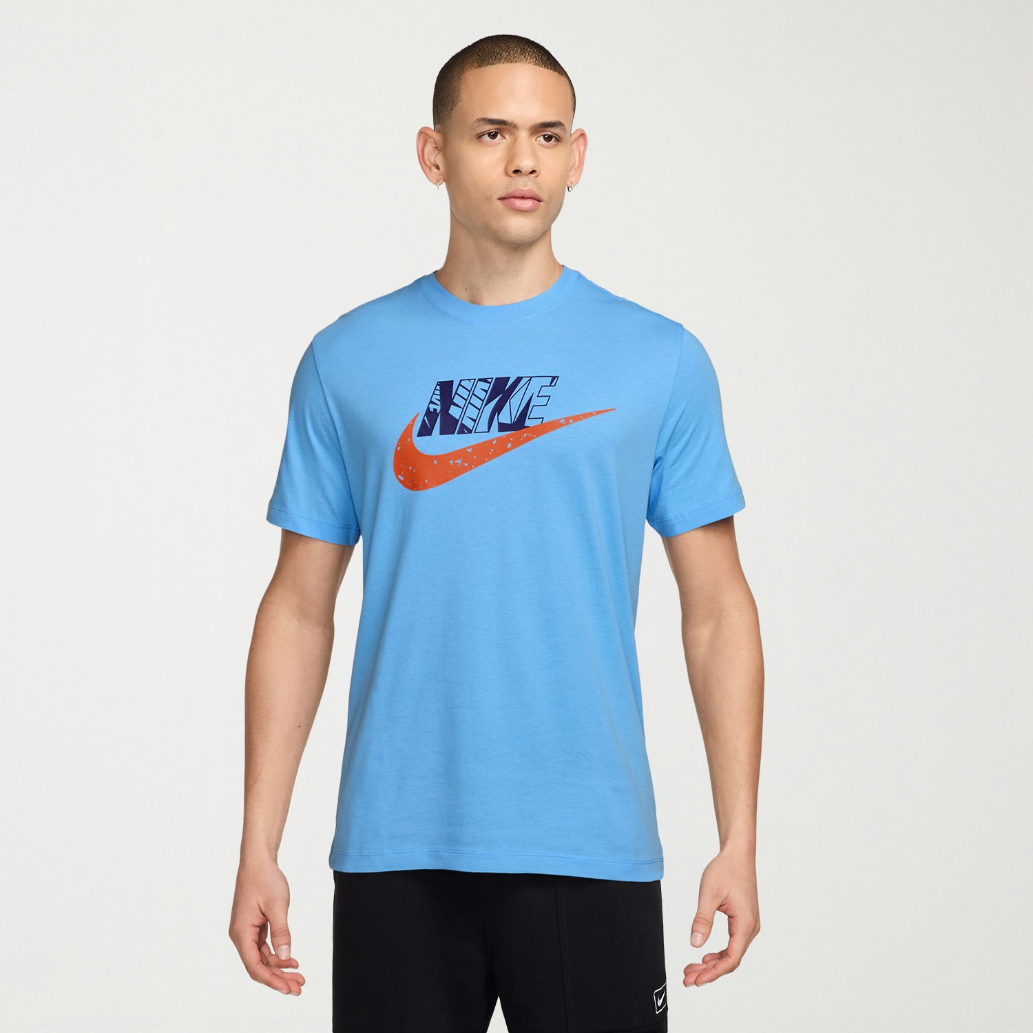 Nike Mens Round Neck Short Sleeve Regular Fit Big and Tall Graphic T-Shirt