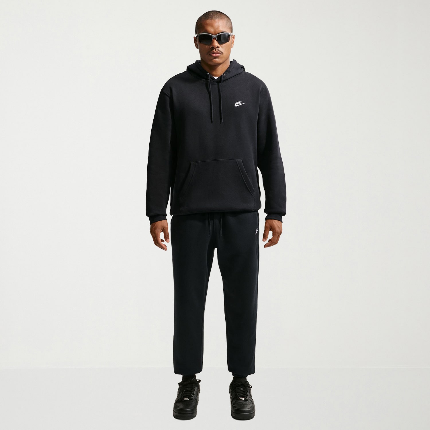 Nike Mens Tapered Mid Rise Classic Fit Big and Tall Fleece Sweatpant