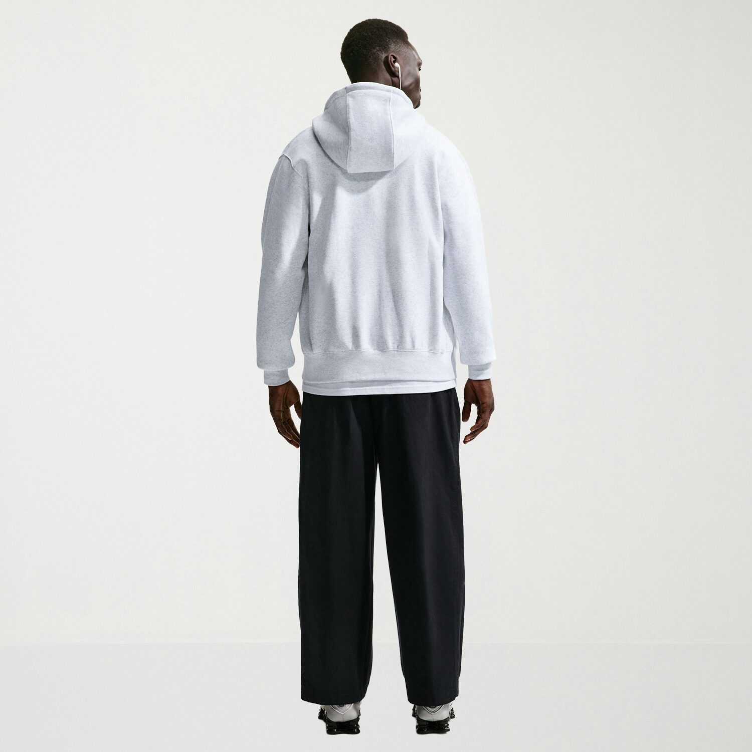 Nike Mens Long Sleeve Fleece Zipper Active Big and Tall Hoodie