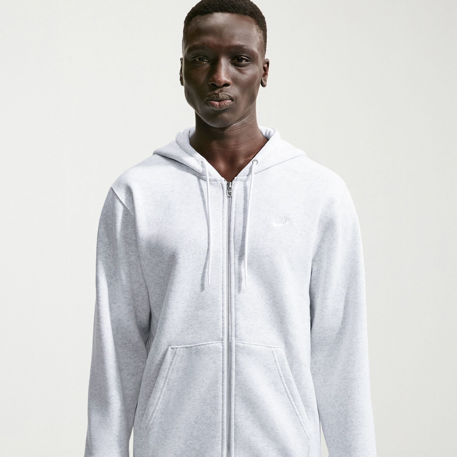 Nike Mens Long Sleeve Fleece Zipper Active Big and Tall Hoodie
